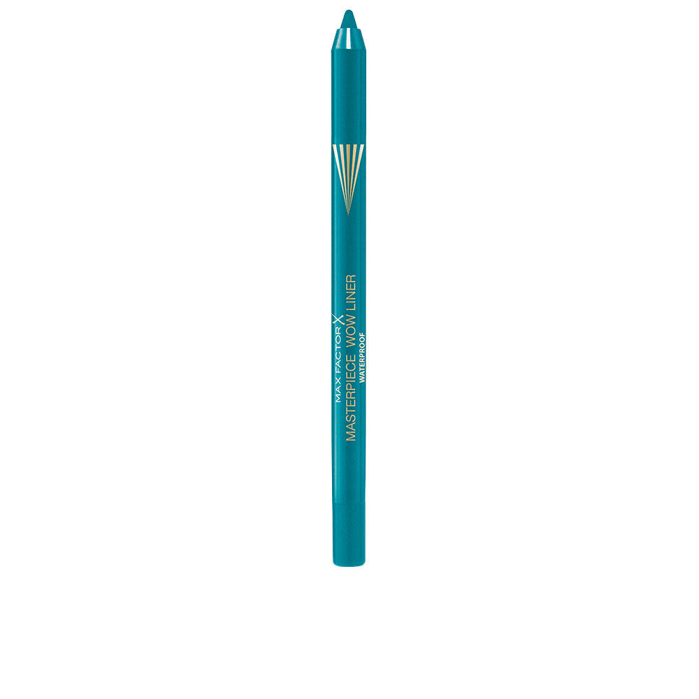 Small tube of vibrant turquoise cream-gel eyeliner, 1.2 g, waterproof