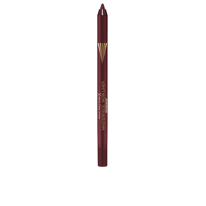 Small 1.2 g pot of creamy fig gel eyeliner, deep berry shade, closed lid