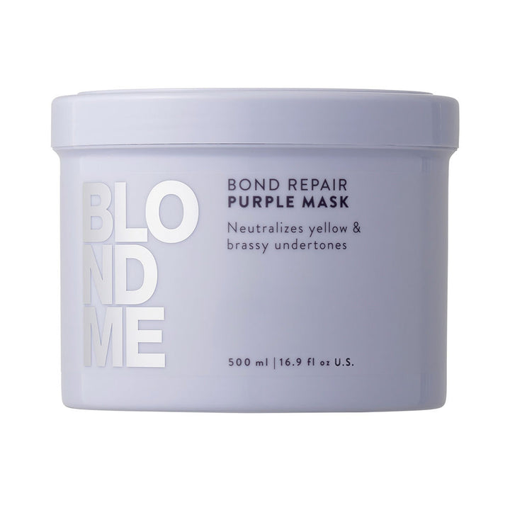 500 ml cool blonde neutralising hair mask in pale violet cream packaging