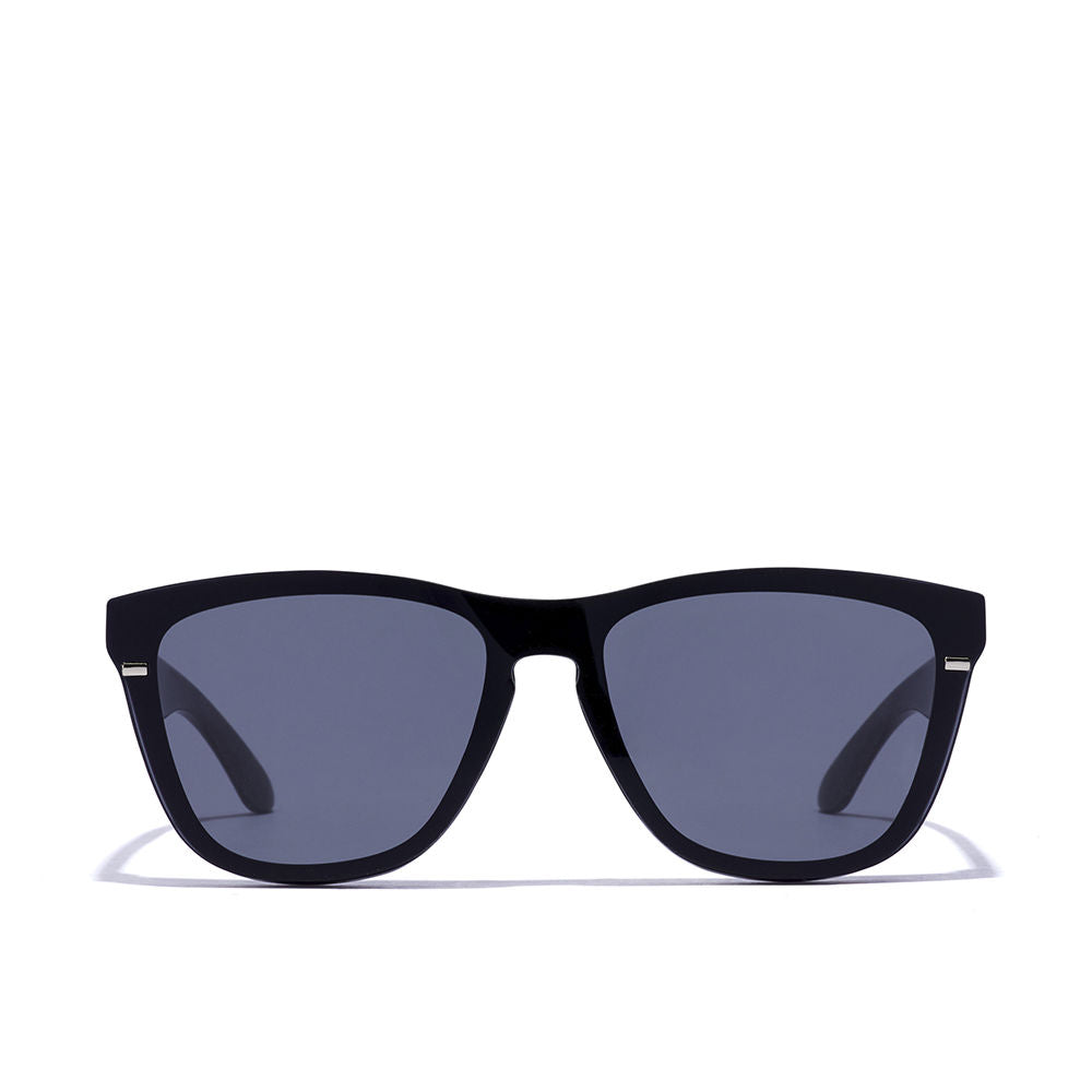 Black grey square TR-90 sunglasses, 50.4 mm lenses, Unisex.