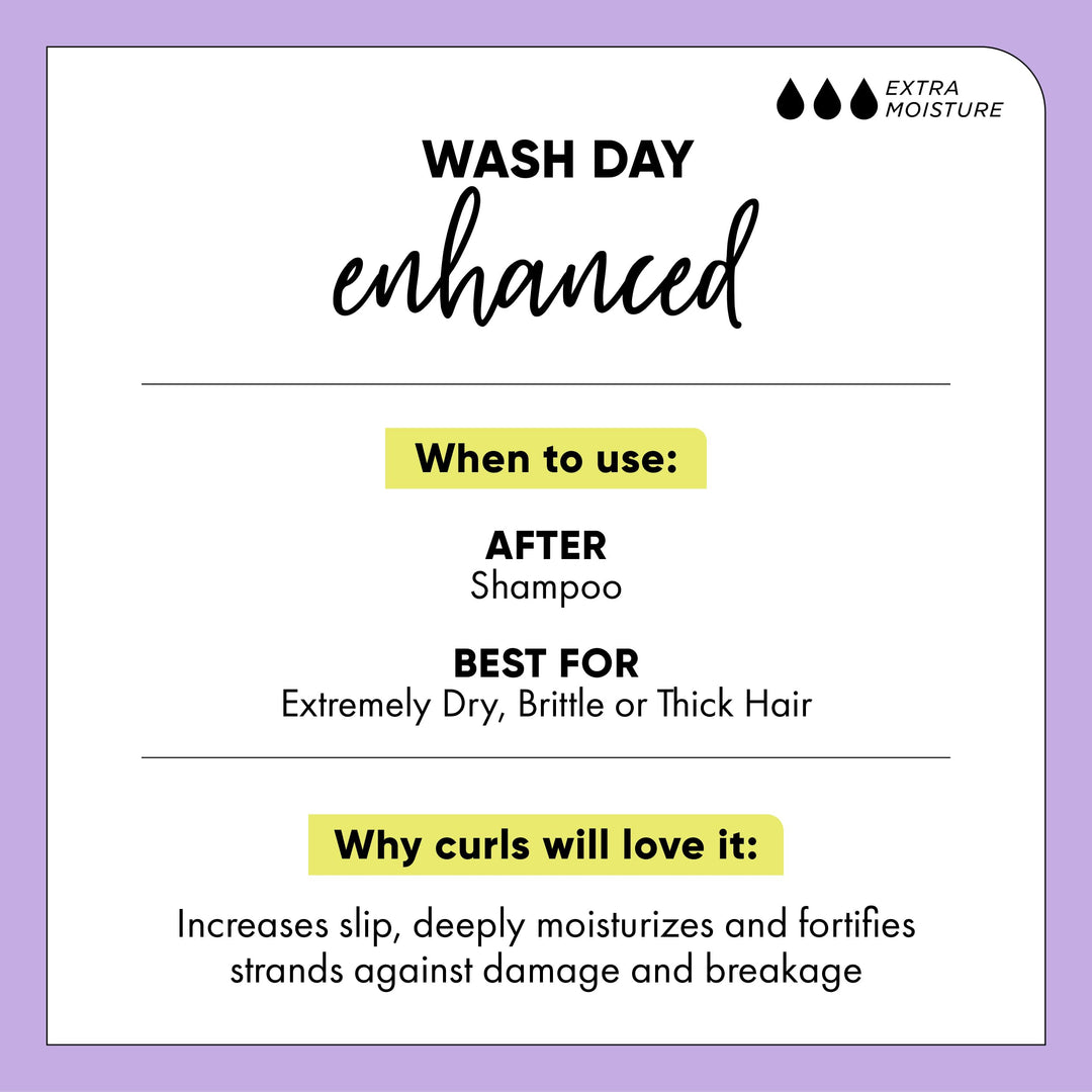Tub of shea and banana hair mask, 235 ml, vegan, sulfate-free