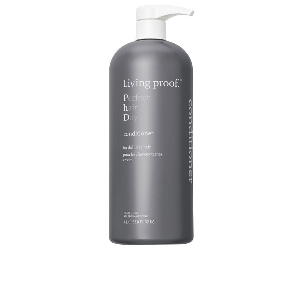 Tall 1000 ml conditioner bottle, silicone‑free formula, for Unisex colour‑treated hair