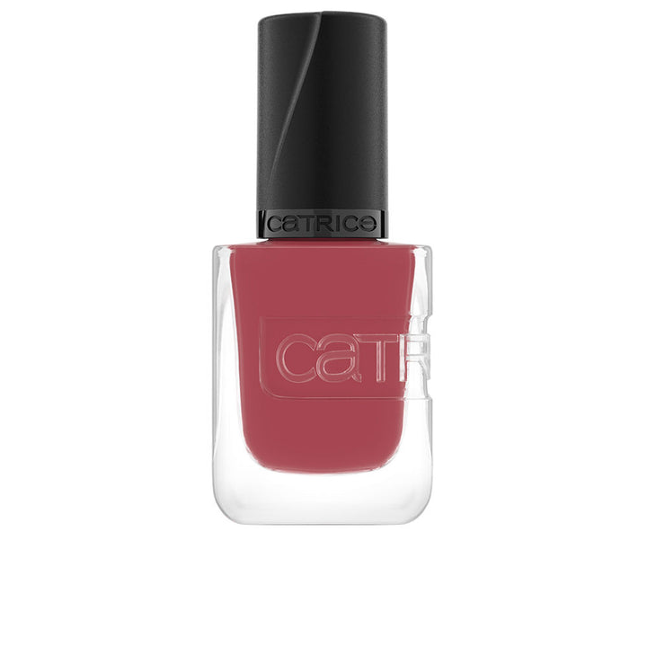 Mulberry gel-finish nail polish bottle, 10.5 ml, glossy wet-look