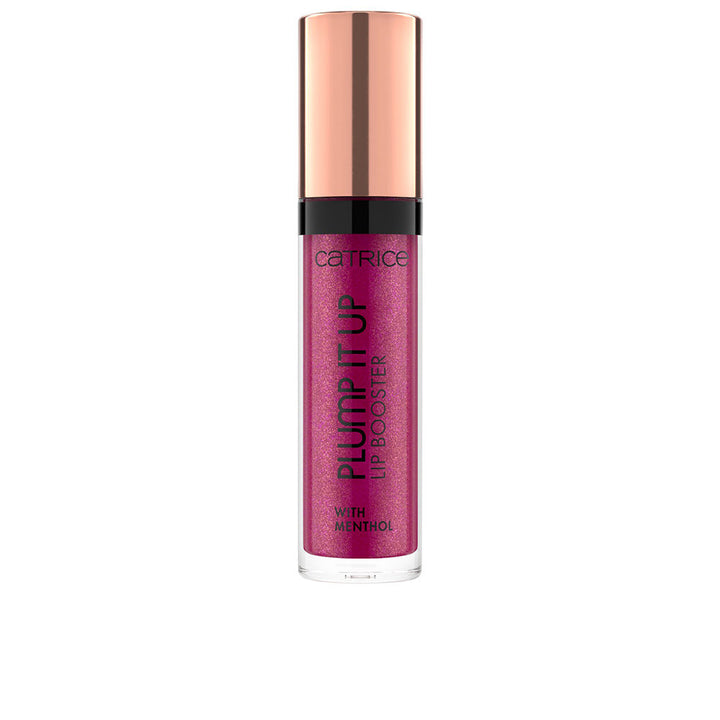 3.5 ml brown glitter lip gloss tube with wand, lightweight non-sticky formula, Unisex