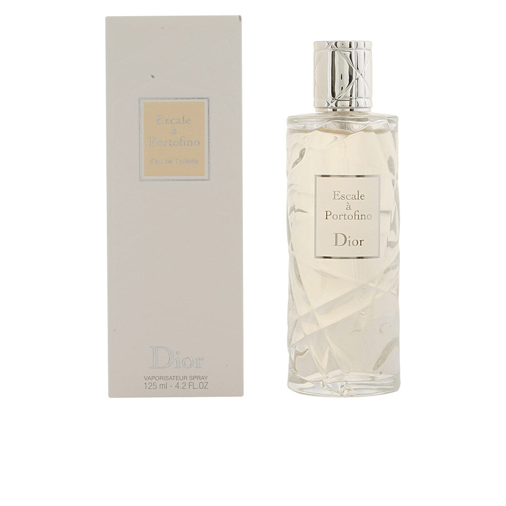 Transparent cylindrical glass perfume bottle with pale liquid, citrus aromatic bouquet for Women, 75 ml