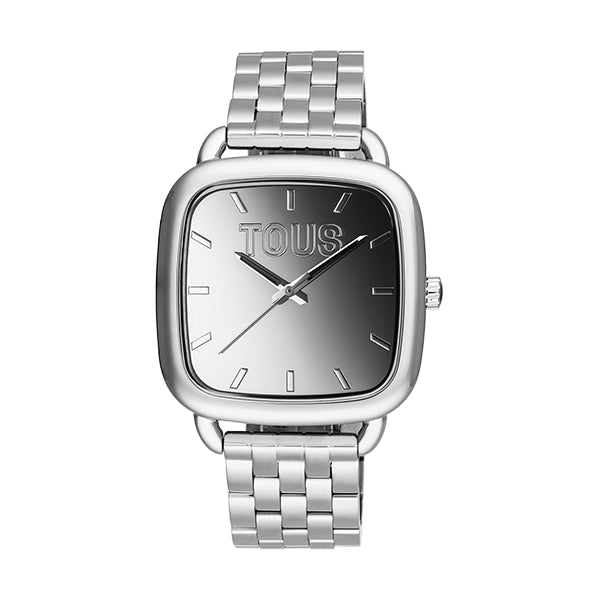 Timeless Silver Square Minimalist Watch