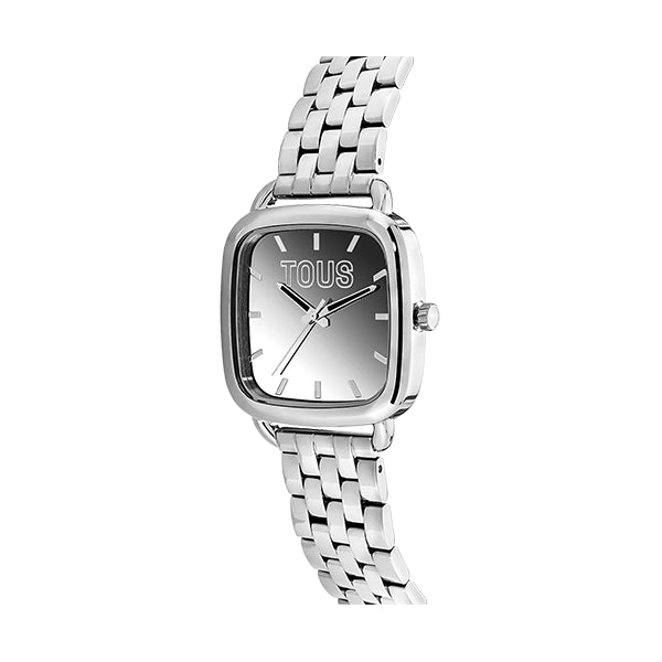 Timeless Silver Square Minimalist Watch
