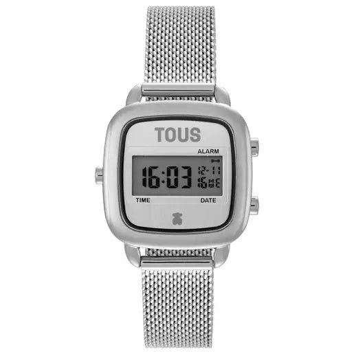 Timeless Silver Digital Elegance