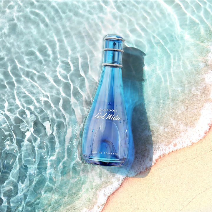 50 ml droplet-shaped bottle of aquatic floral Eau de Toilette for Women