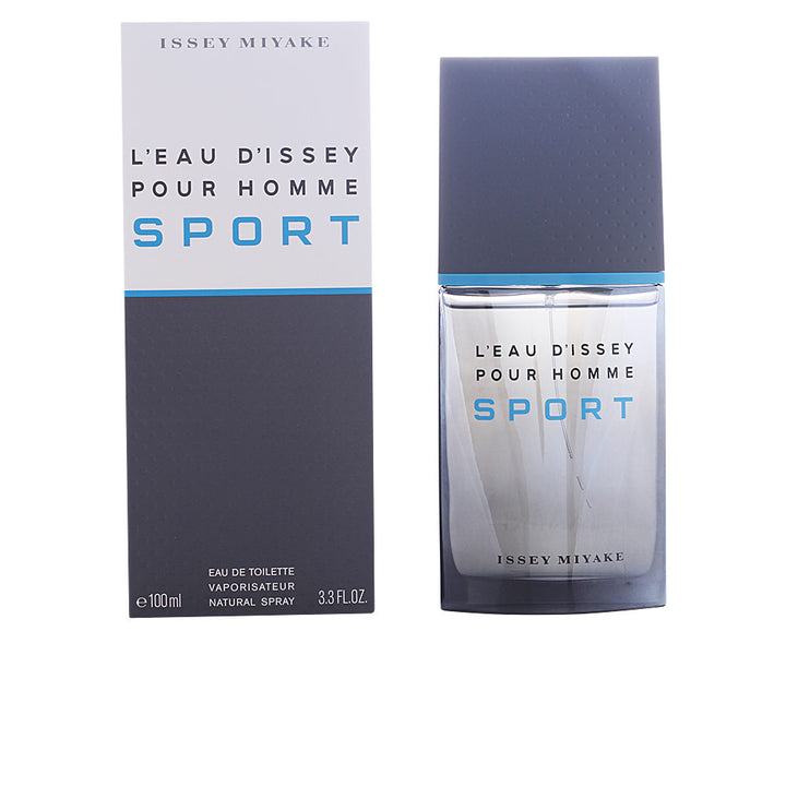Metallic-grey 100 ml eau de toilette bottle, citrus-woody scent for Man