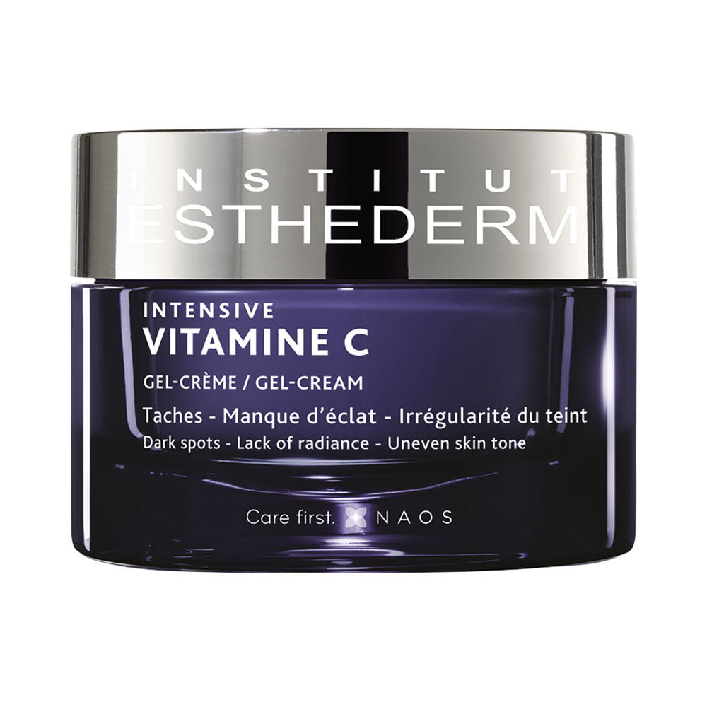 Tub of Institut Esthederm Vitamin C gel-cream for brightening and anti-aging