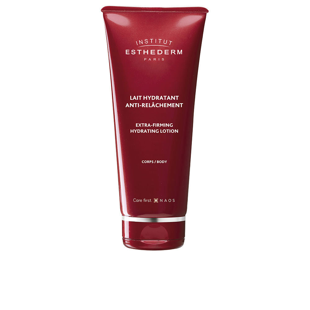 200 ml tube of firming hydrating body cream, white tube, lotion