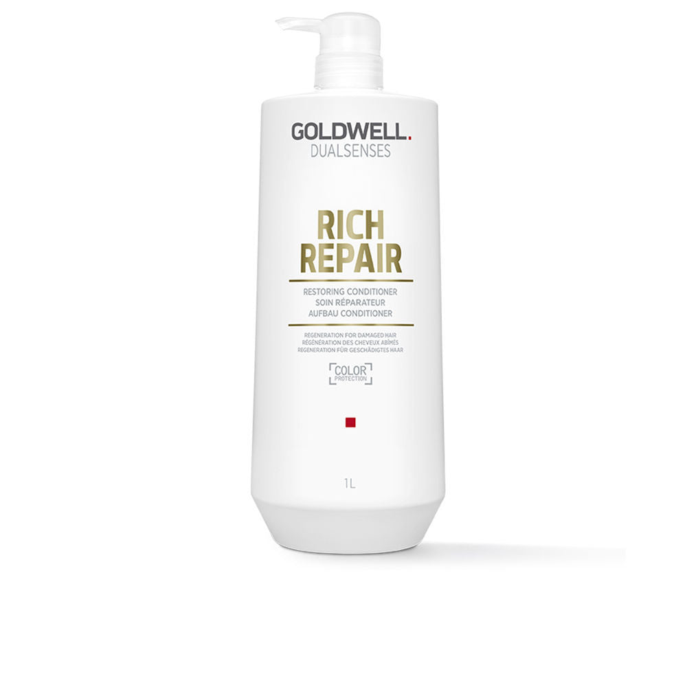 1000 ml restorative conditioner bottle for dry, damaged hair, Unisex