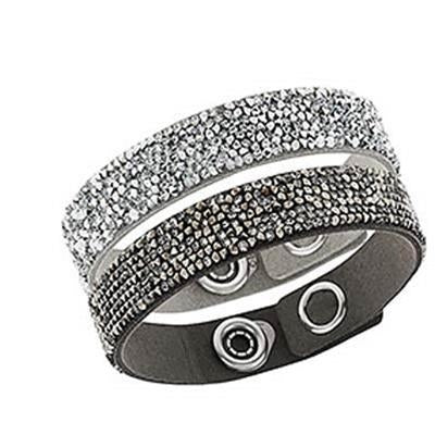 Midnight Radiance Crystal-Embellished Bracelet