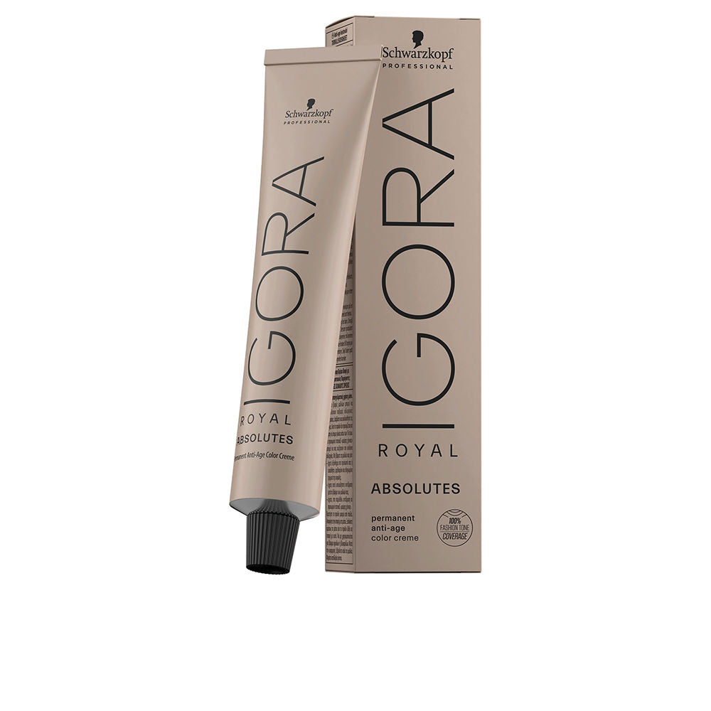 Tube of permanent hair colour creme, shade 4-60, 60 ml, for mature hair