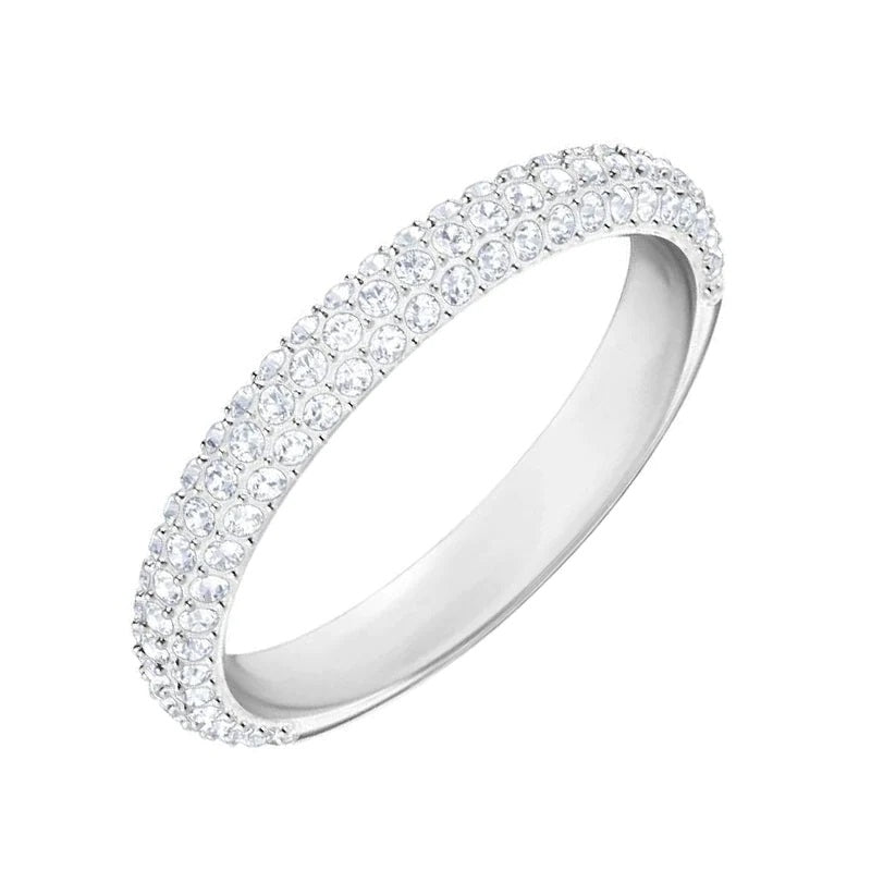 Radiant Pavé Elegance Ring