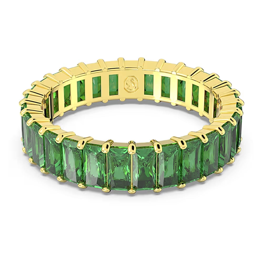 Emerald Elegance Eternity Band