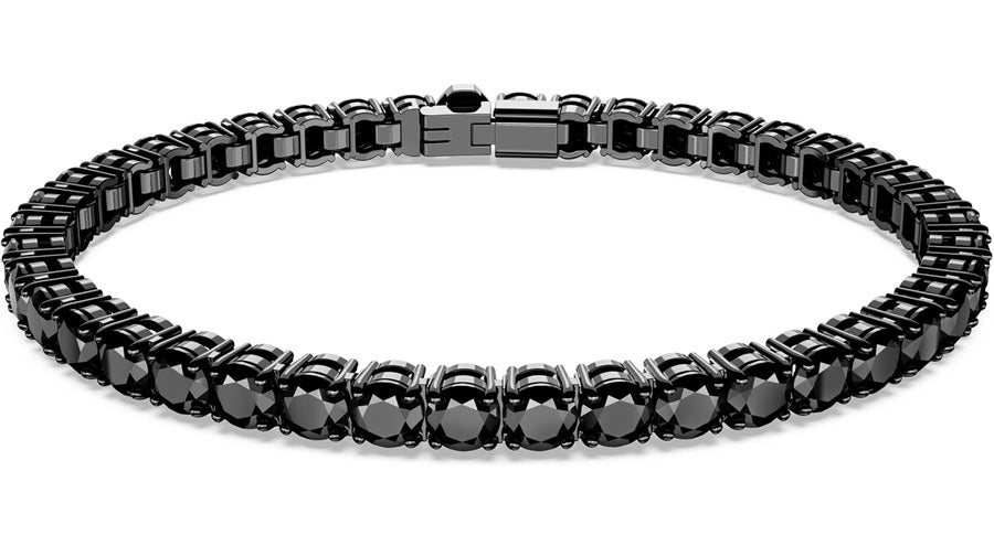Midnight Edge Tennis Bracelet