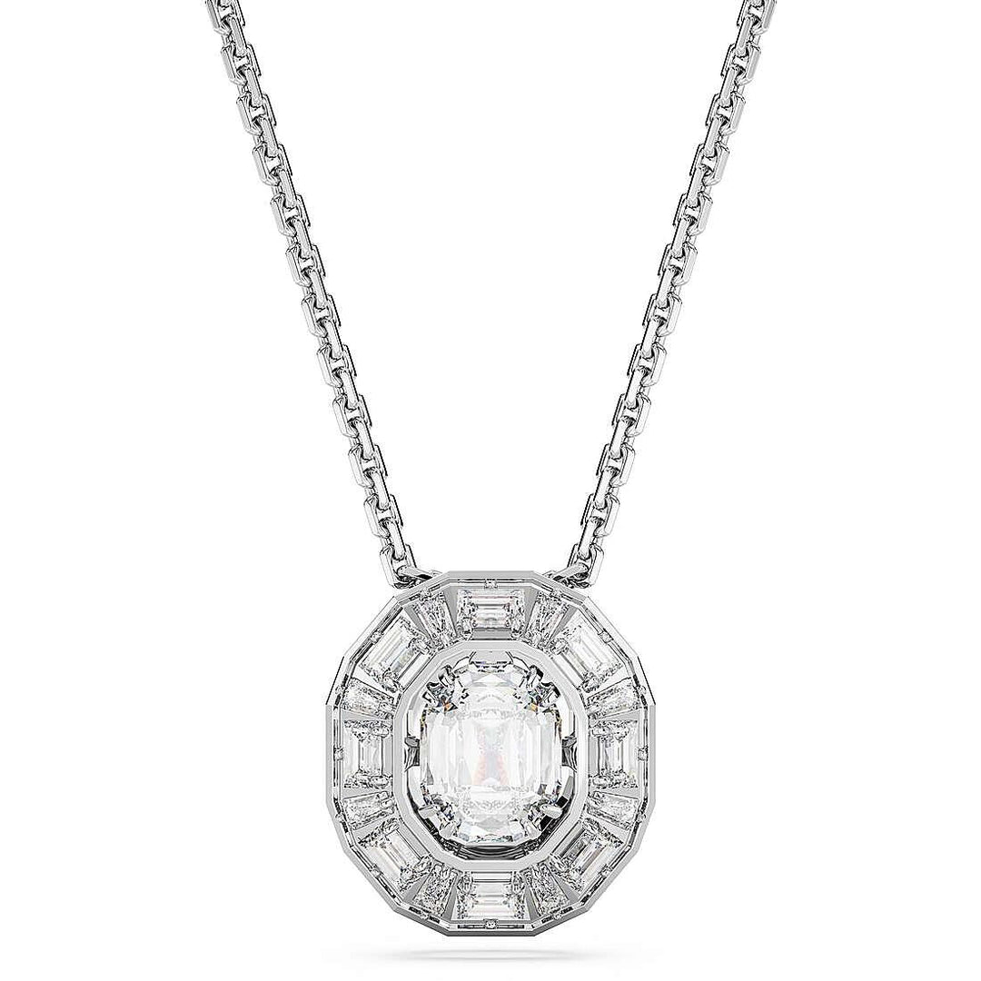 Radiant Clarity Diamond Pendant Necklace