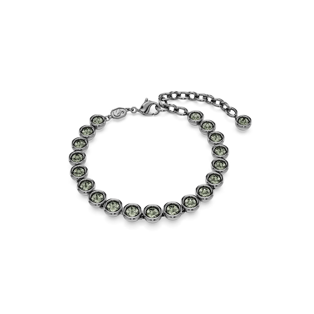 Radiant Light Green Crystal Elegance Bracelet