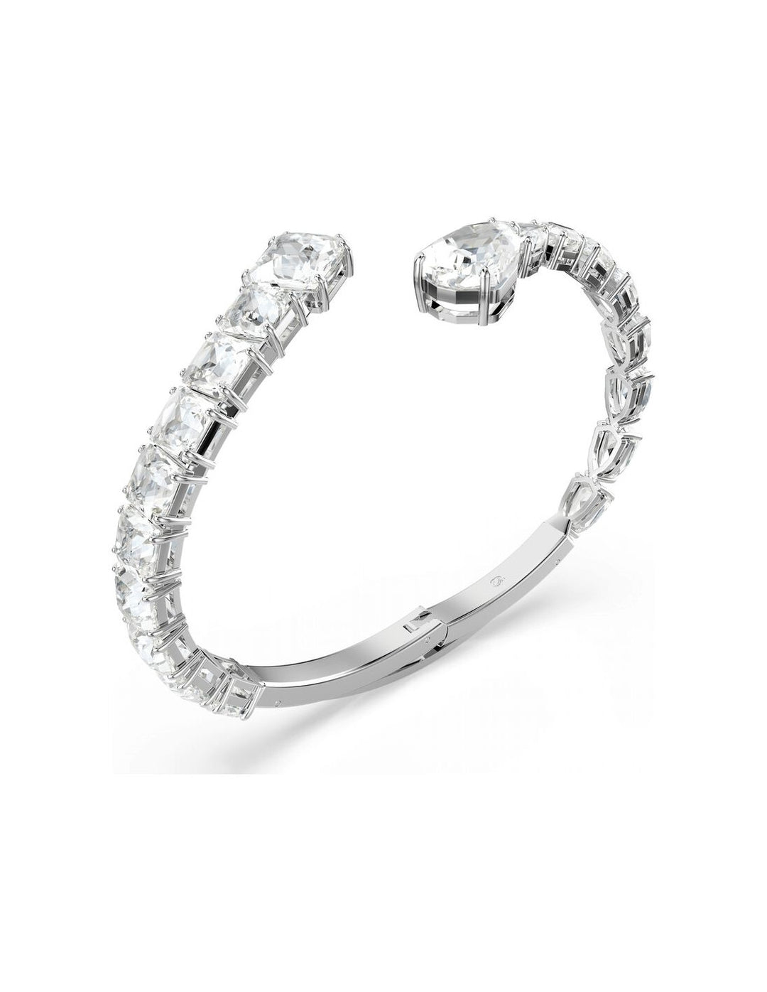 Radiant Open Cuff with Crystal Elegance