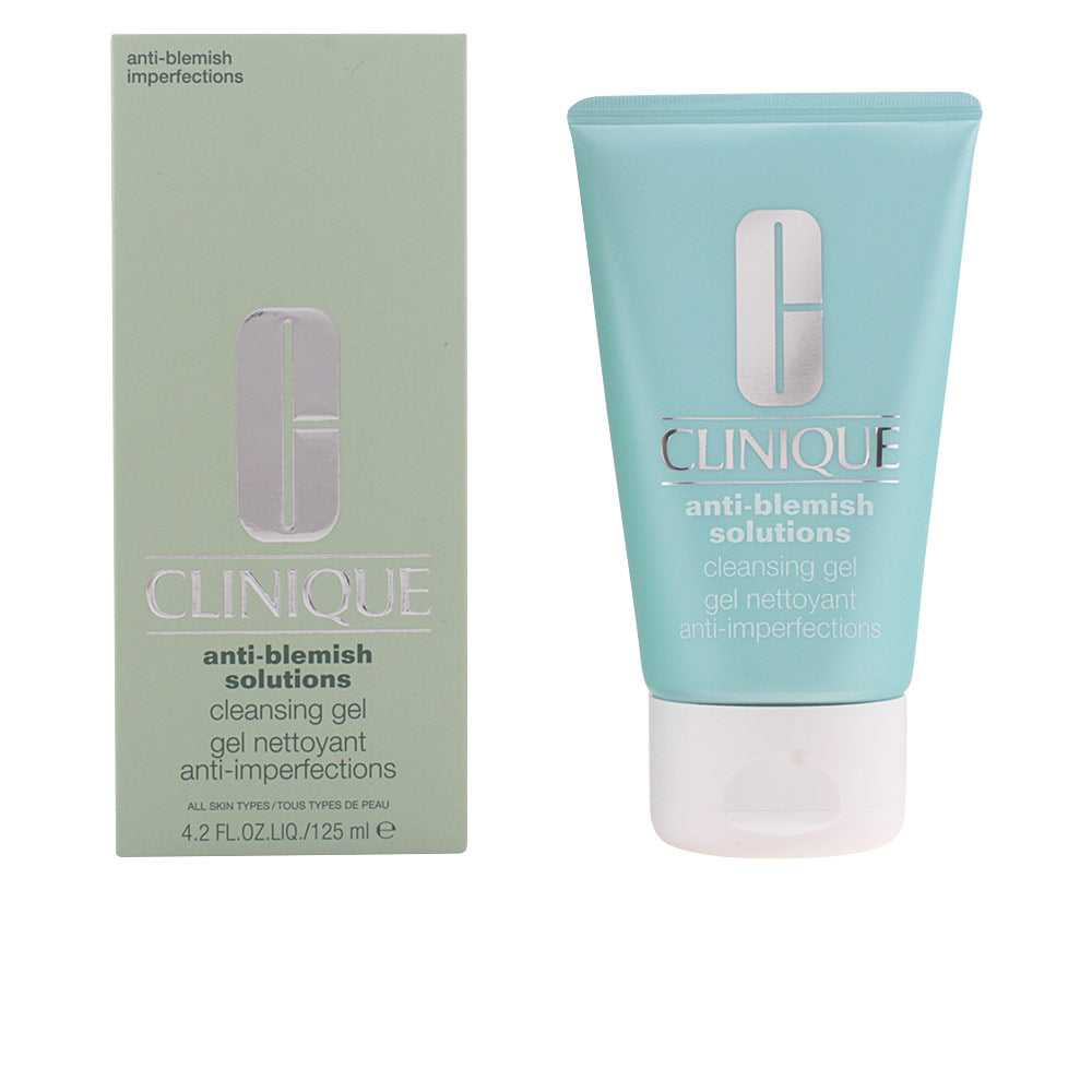 Clear gel cleanser tube for acne-prone skin, Clinique Anti-Blemish