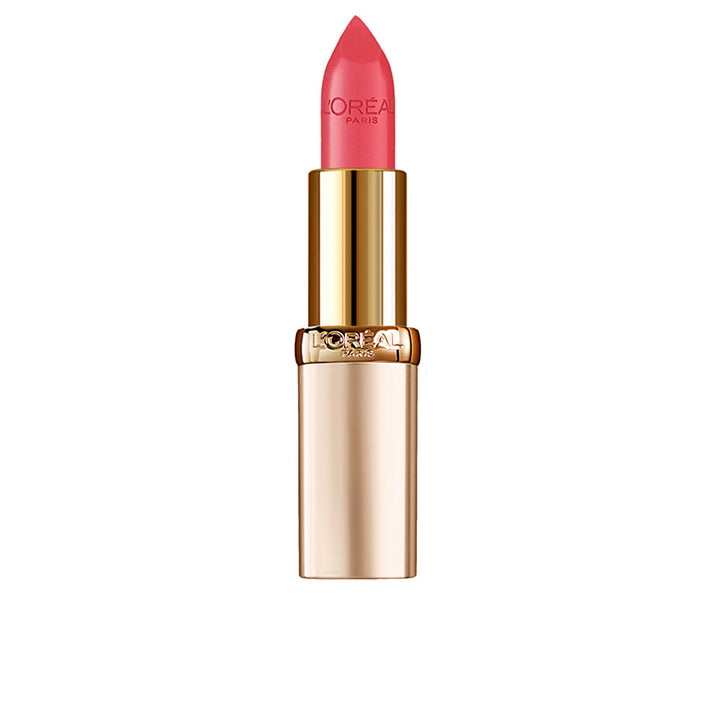 Satin nude lipstick bullet, rosy-beige shade, 4.2 g, cream finish