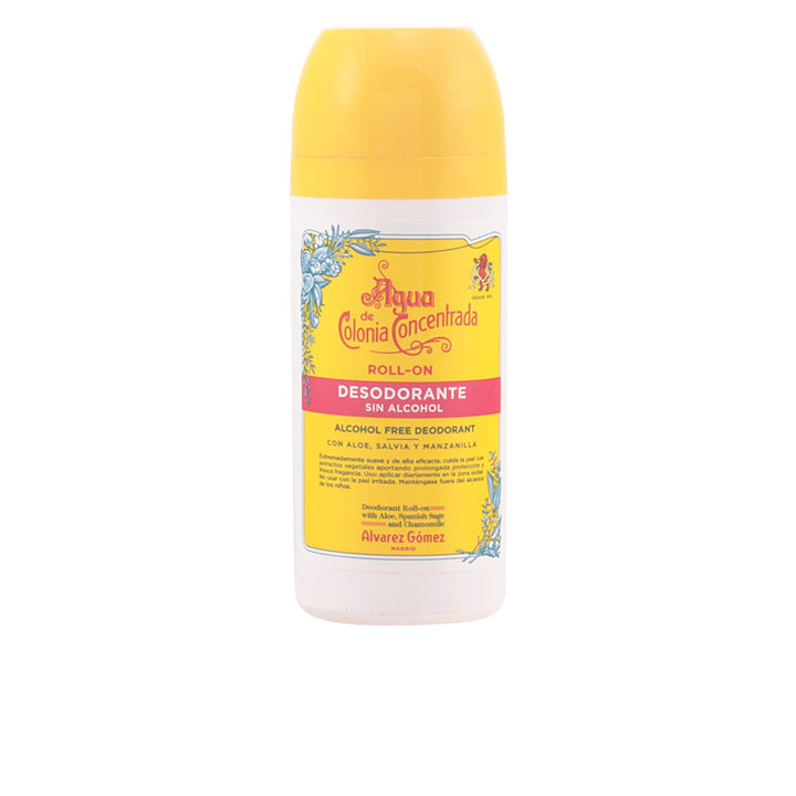 75 ml alcohol-free roll-on antiperspirant bottle, Unisex deodorant