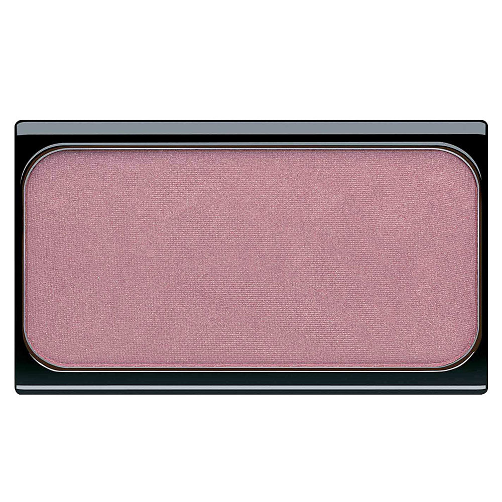 Round magnetic pan of deep pink powder blusher, 5 g, velvety finish