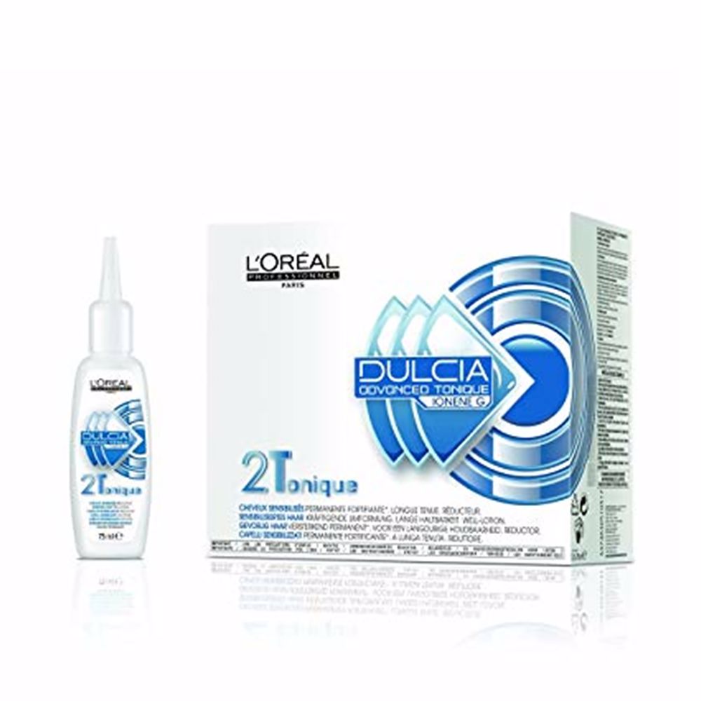 75 ml clear bottle of post-perm repair tonic for Unisex permed hair