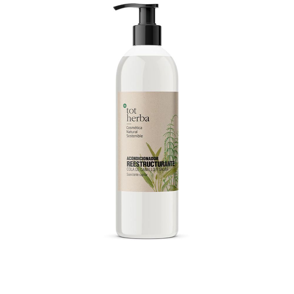 1000 ml conditioner bottle with horsetail and sage formulation for women’s hair