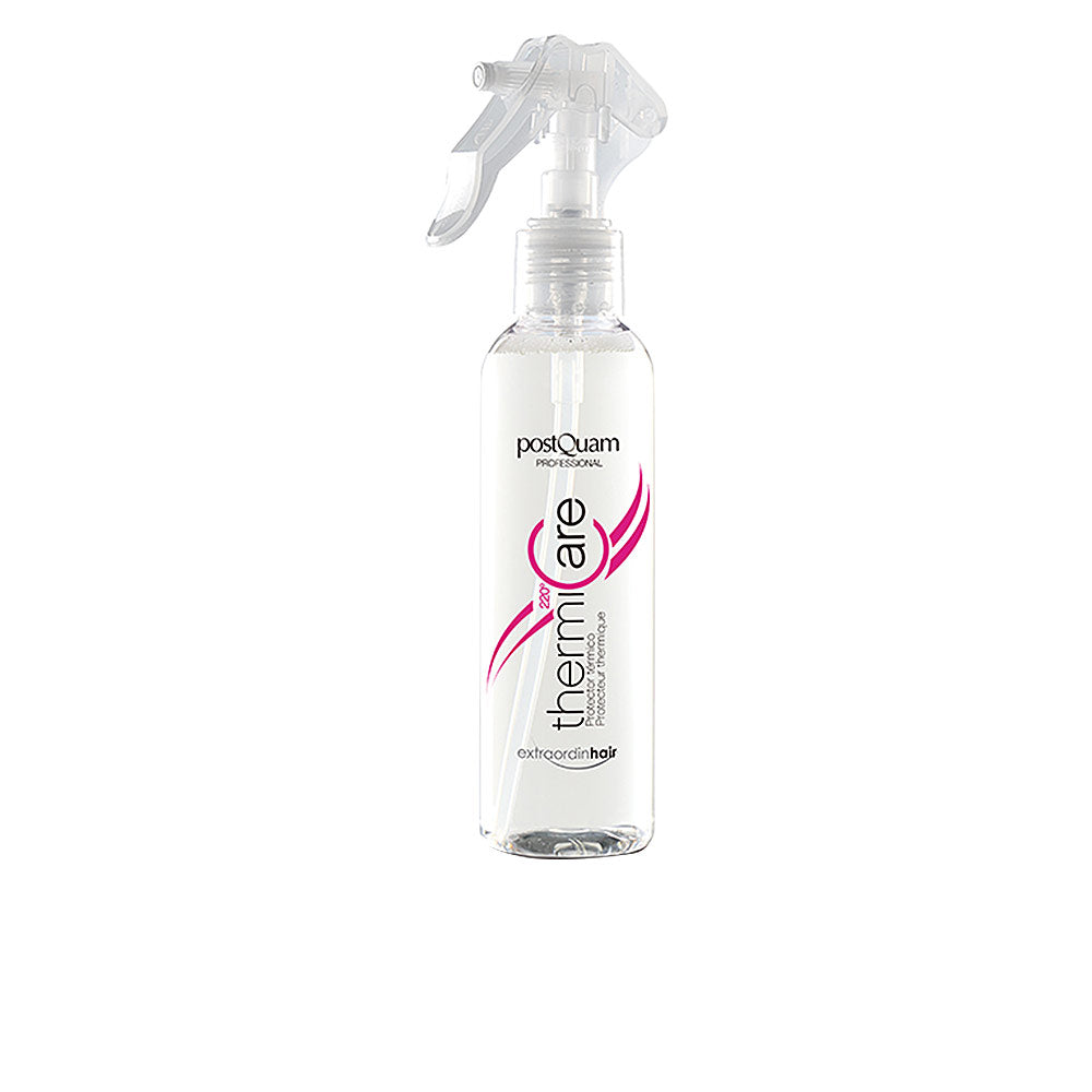 150 ml clear thermal shield spray bottle for Women, salon heat protector