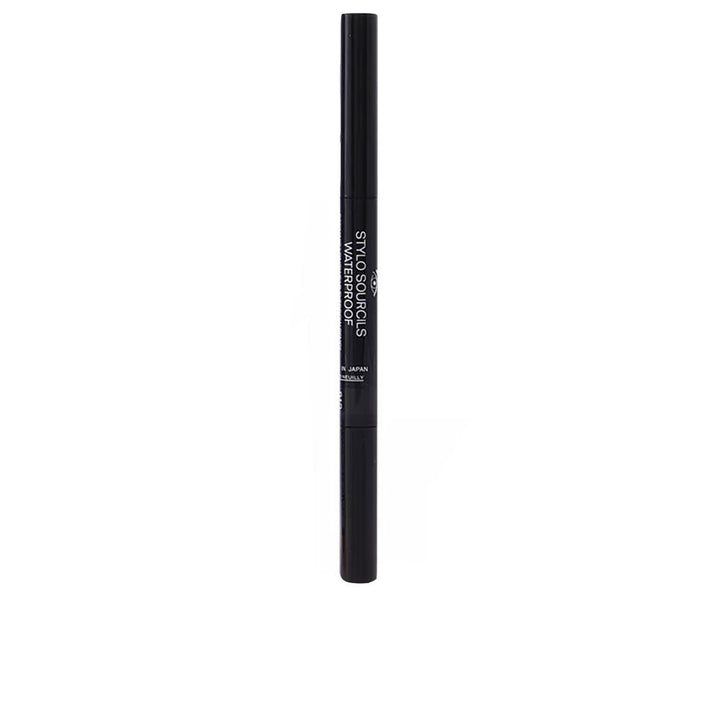 Dual-ended retractable eyebrow pencil with bevel tip and spoolie, shade 812-ebène, 0.27 g