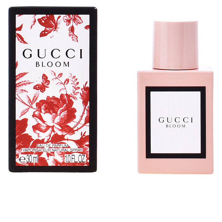 Clear 100 ml perfume bottle labelled floral eau de parfum for Women, glass and cap