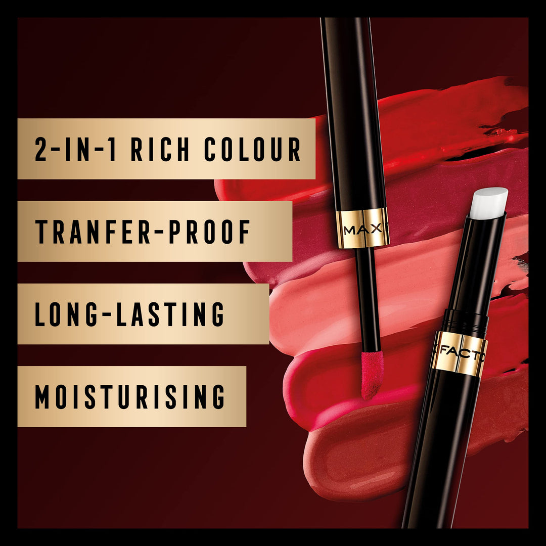 Max Factor Lasting Performance Touch Proof Primer bottle on neutral background