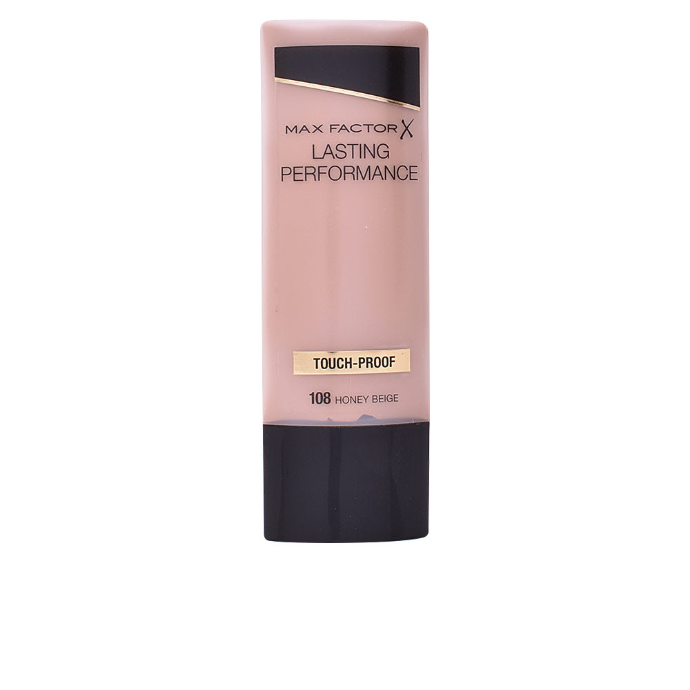 35 ml bottle of light honey beige liquid foundation, matte finish