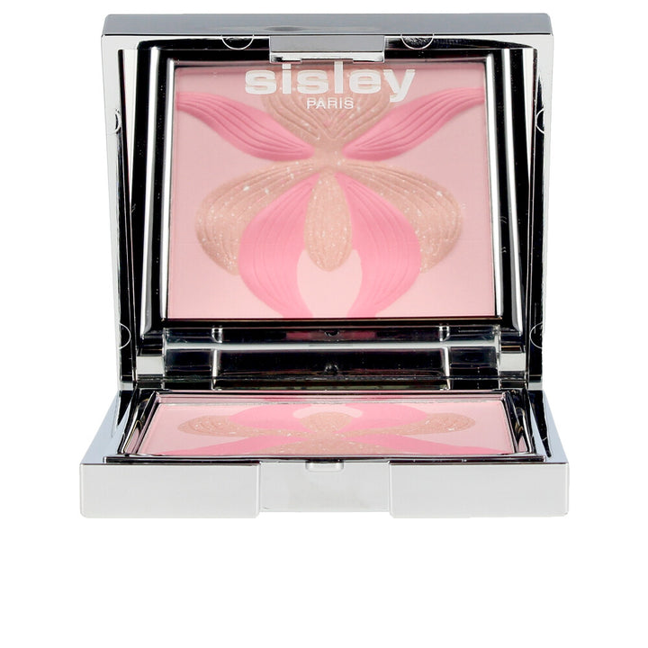 Compact powder with three pearled rose-beige shades in 15 g pan