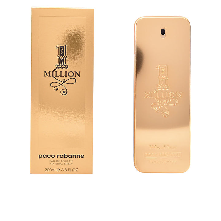 Gold-tone lingot bottle of woody-spicy eau de toilette, 200 ml