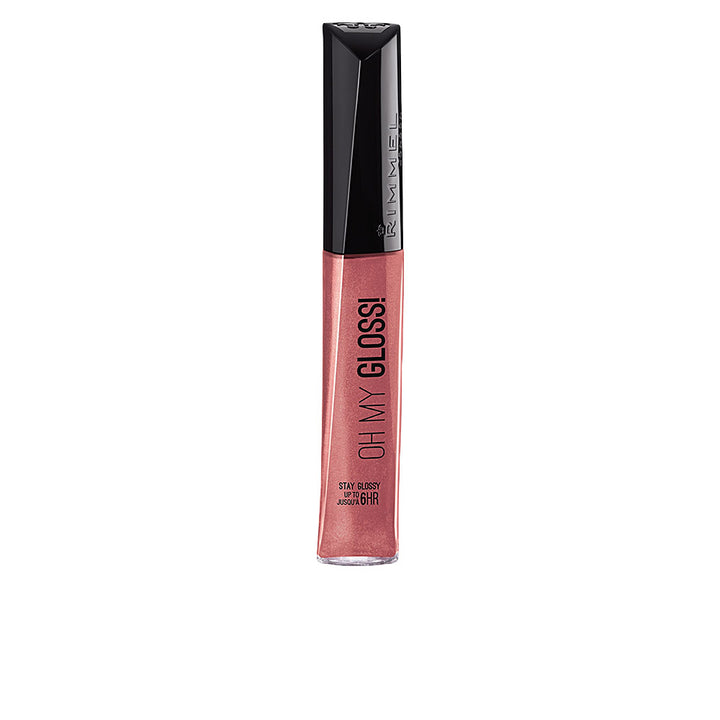 Slim tinted balm tube; satin sheer pink finish, hydrating seed oils