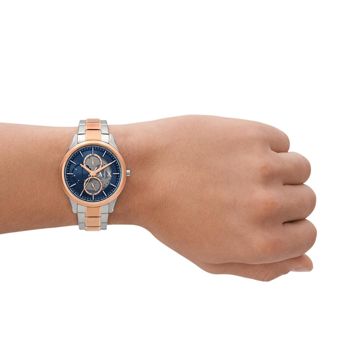 Armani Exchange Rose Gold Chronograph Watch