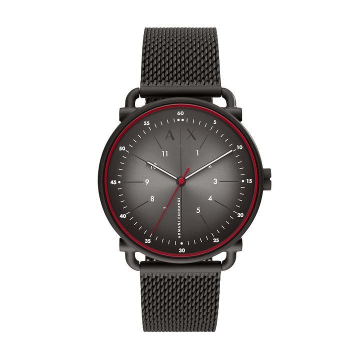 Armani Exchange Black Stainless Steel Watch