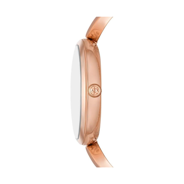 Timeless Rose Gold Elegance with Brown Accents
