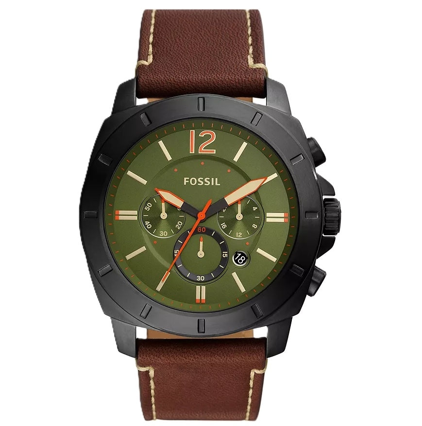 Chronograph Precision in Black Stainless Steel