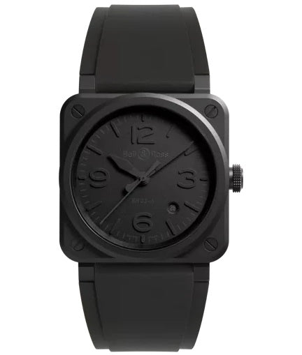 BR 03-92 Matte Black Precision Timepiece