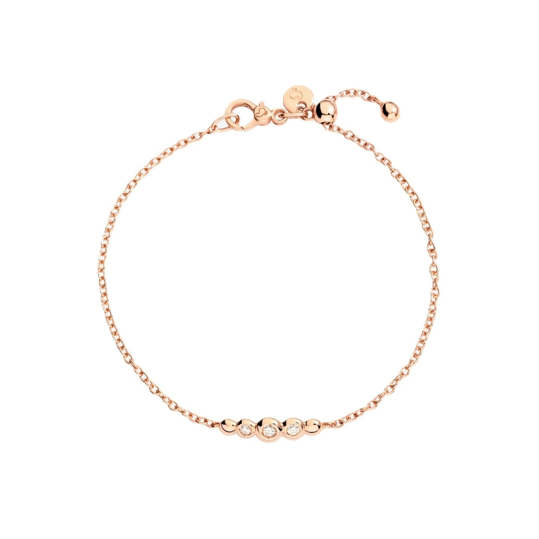 Radiant Rose Gold Elegance Bracelet