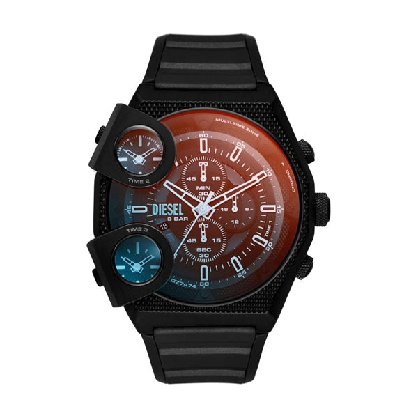 Diesel Chronograph Watch with Multitime Zones