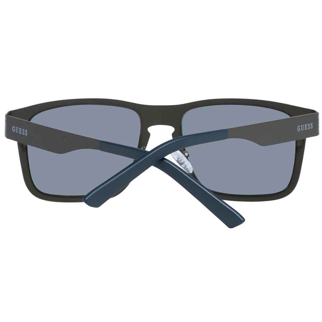 Black thin metal rectangular eyeglasses on neutral background, adjustable nose pads, modern design