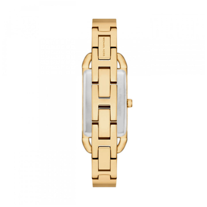 Michael Kors Gold Crystal Rectangular Watch