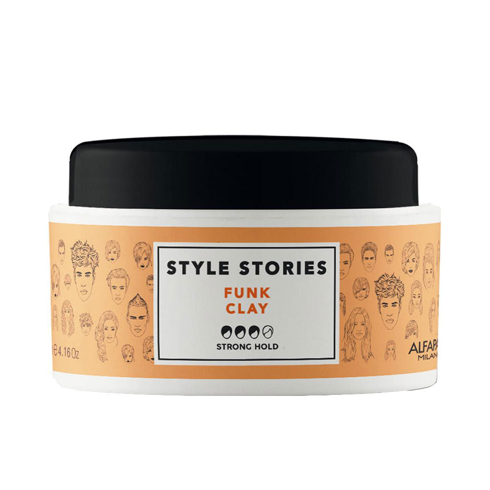 Alfaparf Milano Matte Clay Styling Wax: 100 ml tube of matte clay styling wax for textured, medium-hold hairstyles