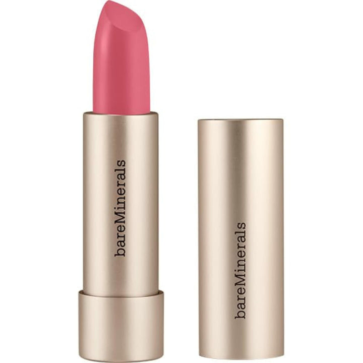 Satin deep-rose lipstick bullet, 3.6 g, shade JOY, clean vegan formula